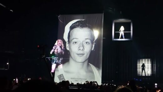 Cena do show Celebration Tour da Madonna
